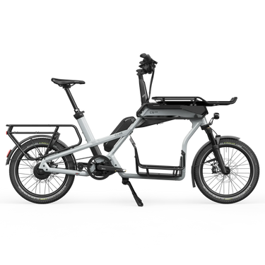 CAGO CS Cargo Bike mit Eightpins Sattelstütze.