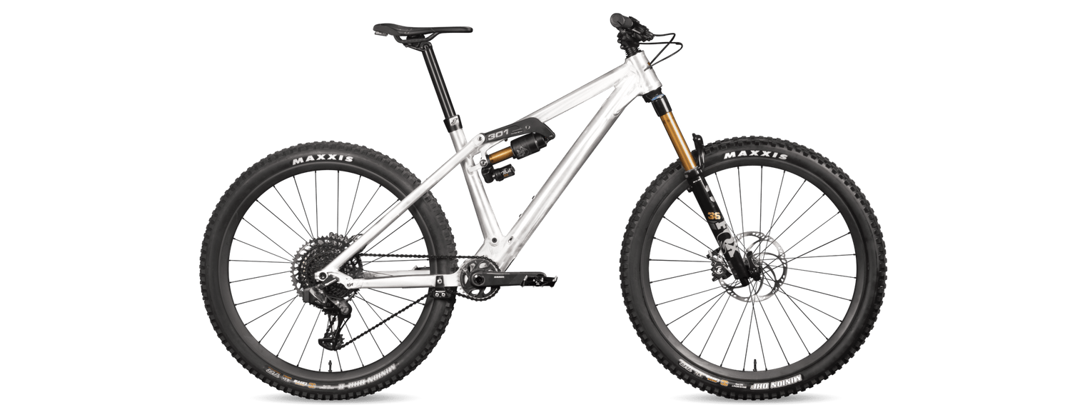 Liteville 301 Mk15 Alu Enduro avec tige de selle Eightpins.