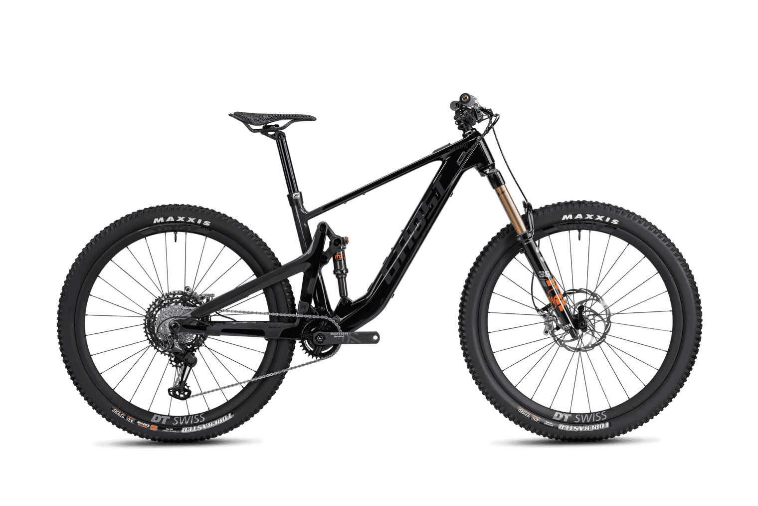 Vélo Ghost Pathriot avec moteur Fazua et tige de selle Eightpins.