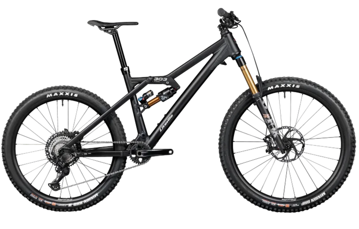 Vélo Liteville 303 Enduro avec cadre en aluminium et tige de selle Eightpins Fourche à suspension Fox36