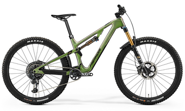 Rower Merida One Sixty One fourty Enduro z sztycą podsiodłową Eightpins.