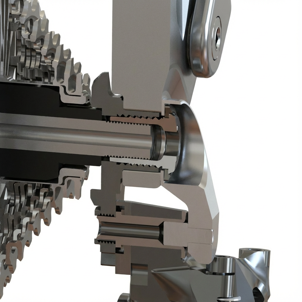 Maximaler Schutz gegen UDH Schaltauge Bruch und Verbiegung
