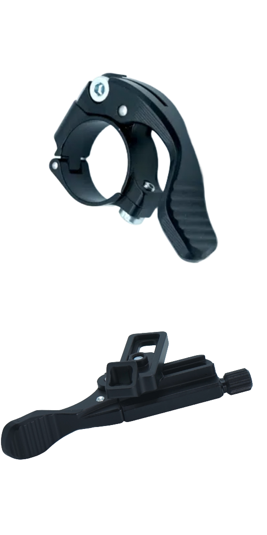 Darstellung des Eightpins Underbar Remote und Onbar Remote übereinander auf einem Bild.